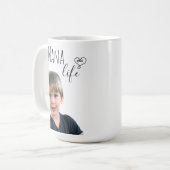 Nana Life Foto aanpassen Grootmoeder Koffiemok (Voorkant links)