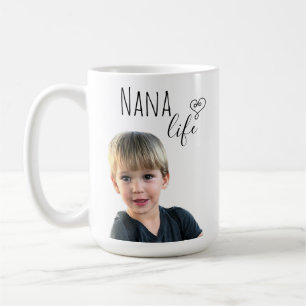 Nana Life Foto aanpassen Grootmoeder Koffiemok