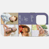 Nana Life is het Paarse beste fotocollage Case-Mate iPhone Case (Achterkant (horizontaal))