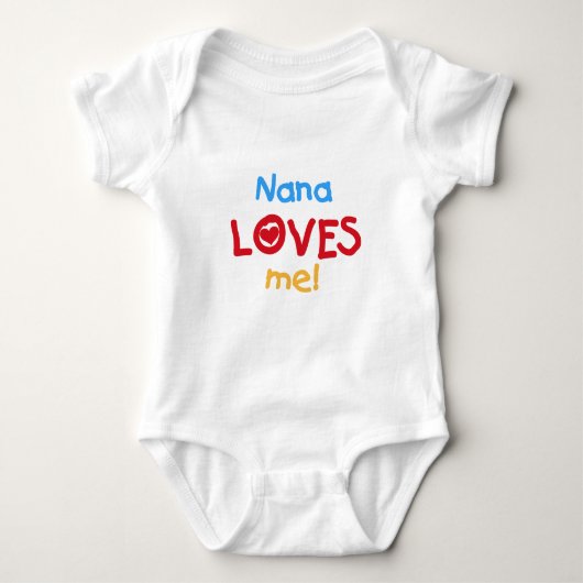 Nana Loves Me T-shirts en geschenken (Voorkant)