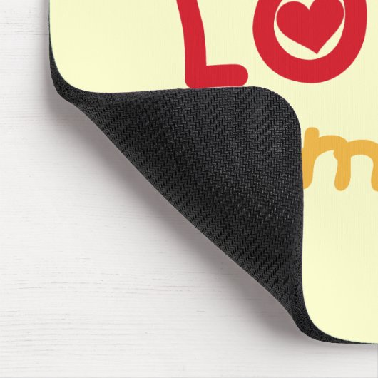 Nana Loves Me T-shirts en geschenken Muismat (Hoek)