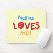 Nana Loves Me T-shirts en geschenken Muismat (Met muis)