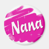 Nana Loves Pink Magneet (Voorkant)