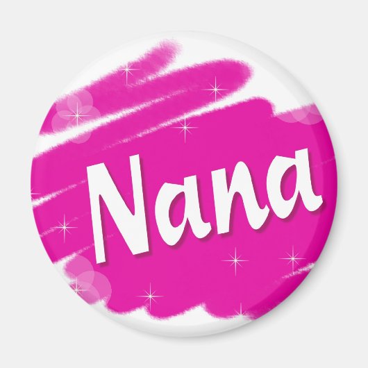 Nana Loves Pink Magneet (Voorkant)