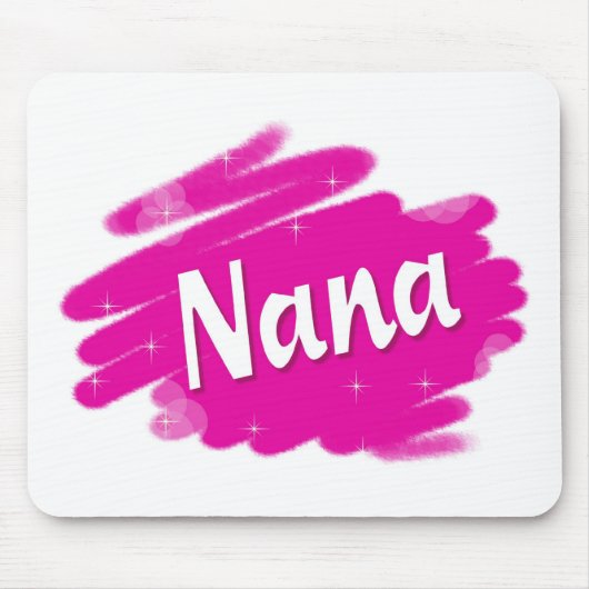 Nana Loves Pink Muismat (Voorkant)