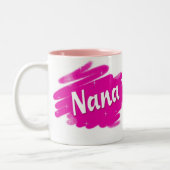 Nana Loves Pink Tweekleurige Koffiemok (Links)