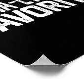 Nana-lynn’s Favorite Funny Grandparent Granhild Vi Poster (Hoek)