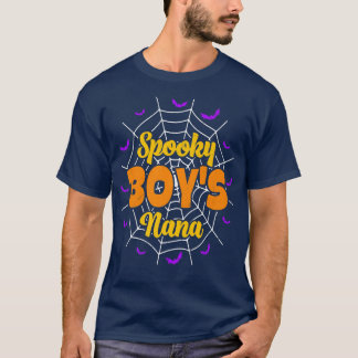 Nana Mam Spooky Halloween Costume 24 T-shirt