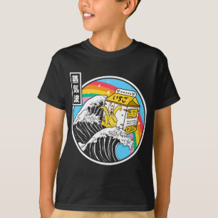 Nana Melk Surfen Kanagawa Golf Kawaii Anime Vapor T-shirt