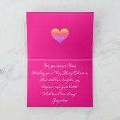 Nana Merry Kerstmis - Gepersonaliseerde naam Cute Kaart (Binnen)