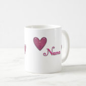 Nana met hart koffiemok (Voorkant rechts)