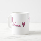 Nana met hart koffiemok (Voorkant links)