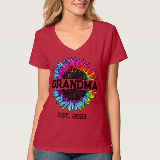 Nana Mimi Gigi Stropdas die Flower T-shirt (Voorkant)