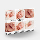 Nana Moederdag Foto Collage Photo Block (Links)