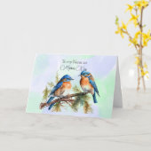 Nana Moederdag Kaart (Gele Bloem)