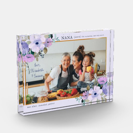 Nana | Net als een oma Kooler Photo Block Fotoblokken (Links)