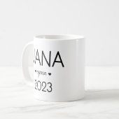 Nana Nogmaals 2023 Cup, Nana alweer aankondiging Koffiemok (Voorkant links)