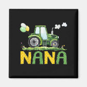 Nana Of The Birthday Boy Tractor Farm Truck Matchi Magneet (Voorkant)