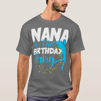 Nana of The Birthday Fairy Fantasy Birthday Squad T-shirt