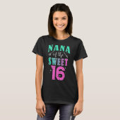 Nana of the Sweet 16 Zestien Parents Matching Fami T-shirt (Voorkant volledig)