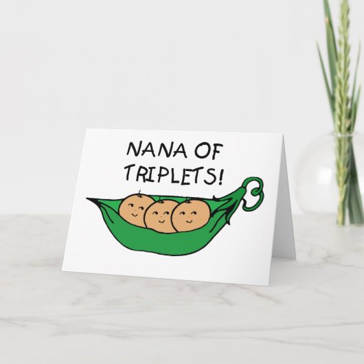 Nana of Triplets Pod Kaart (Voorkant)