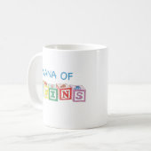 Nana of Twins Blocks Koffiemok (Voorkant links)