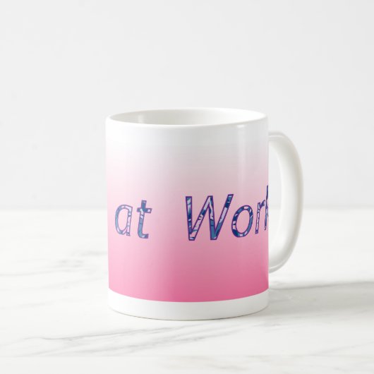 Nana op het werk koffiemok (Voorkant rechts)