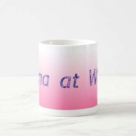 Nana op het werk koffiemok (Center)