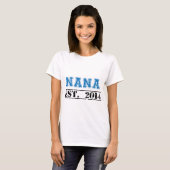 Nana, opgericht in 2014 t-shirt (Voorkant volledig)