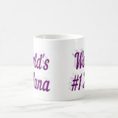 Nana paarse halve mok koffie (Center)