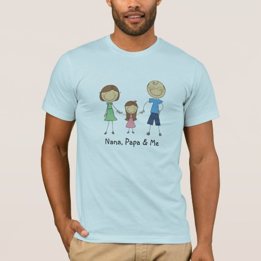 Nana Papa en ik t-shirt (Voorkant)