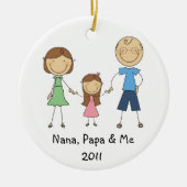 Nana Papa en Me Ornament (Voorkant)