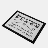 Nana & Papa's Place Whole Lotta Spoilin' Deurmat (Schuin)