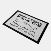 Nana & Papa's Place Whole Lotta Spoilin' Goin' On Deurmat (Schuin)