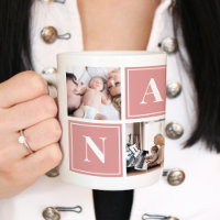 Nana Photo Collage Custom Giant Coffee Mok