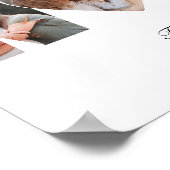 Nana Photo Collage Grandma Keepsake from Grandkids Poster (Hoek)