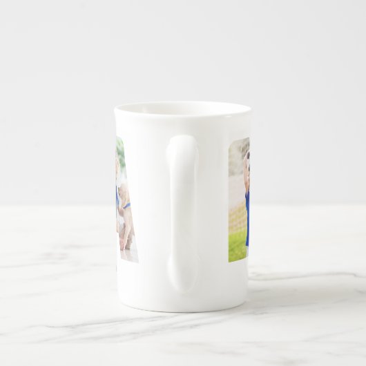 NANA Photo Collage Letter Cutout Personated Porselein Kop (Achterkant)