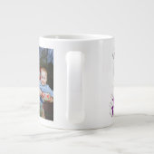 Nana Photo paarse text Moederdag Grote Koffiekop (Achterkant)