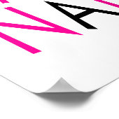 Nana Poster (roze) (Hoek)