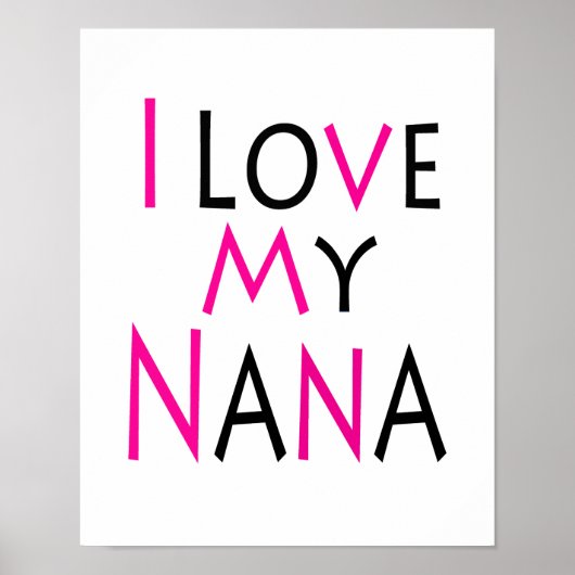 Nana Poster (roze) (Voorkant)
