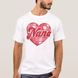 Nana Retro Valentijnse Hart T-shirt