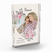 Nana Roze Floral Gold Geometric Heart Fotoblokken (Links)