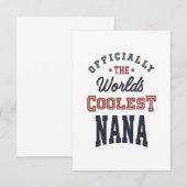 Nana RSVP Kaartje (Voorkant / Achterkant)