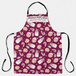 Nana’s Kitchen Apron – Funny Grandmother Schort