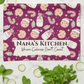 Nana’s Kitchen , Funny Grandmother  Theedoek (Gevouwen)