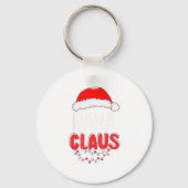 Nana Santa Claus Christmas Matching Costume  Sleutelhanger (Voorkant)
