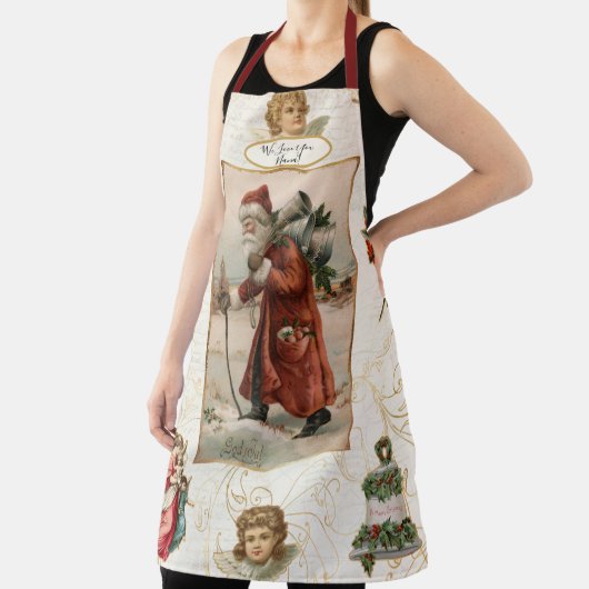 Nana  Santa Claus KerstAngels Holly Schort (Insitu)