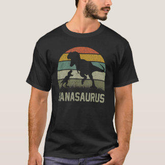 Nana Saurus Rex Dinosaur Nanasaurus Family Matchin T-shirt