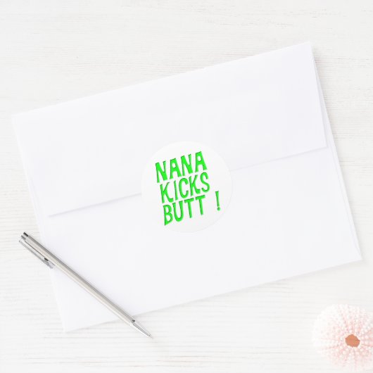 Nana schopt! Sticker (Envelop)