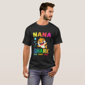 Nana Shark Shirt Nana Shark Lover Familie Moedermo (Voorkant volledig)